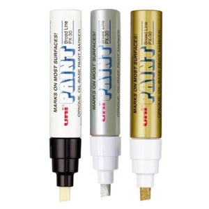 Marker UNI PX-30 olejowy - srebrny-1831