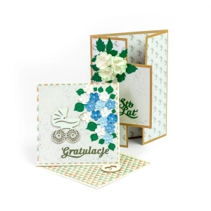 Papier scrapbooking GP Retro Inspiracje-01 305x305mm op.5szt 200g/m2-642357