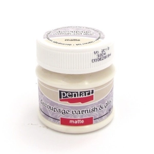 Klej do decoupage PENTART + werniks 50ml. - matowy (28164)