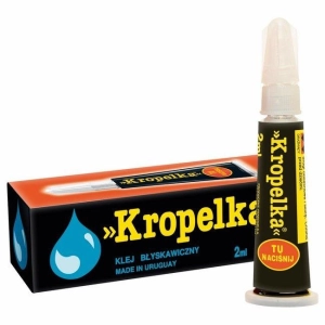 Klej błyskawiczny KROPELKA 2g.