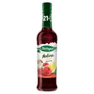 Syrop HERBAPOL 420ml. - malinowy z cytryną