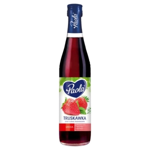 Syrop PAOLA 430ml. - truskawka