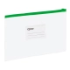 Teczka koperta na suwak GRAND A4 EC009B 120-1465 - zielona