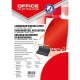 Okładki do bindowania OFFICE PRODUCTS karton A4 błyszczące op.100 - czerwone