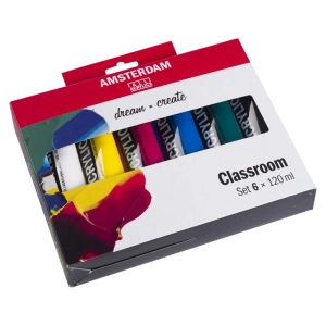 Farba akrylowa TALENS AMSTERDAM 120ml. OPK.6 - classroom-184453