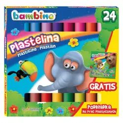 Plastelina BAMBINO 24 kolorów-187099