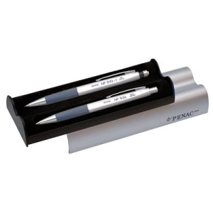 Zestaw długopis+ołówek PENAC Np Trifit Silver 1,0mm niebieski-187246