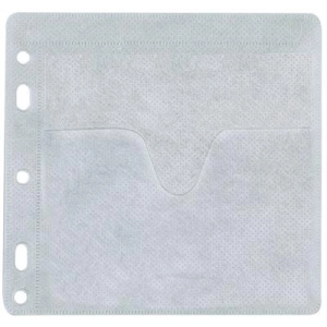 Koperty na CD/DVD Q-CONNECT do wpinania 40szt. białe-189284