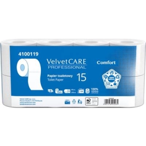 Papier toaletowy VELVET Care Professional 2w. op.8 - biały