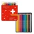 Kredki CARAN D'ACHE Swisscolor metalowe pudełko 18 szt.-197497