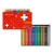 Kredki CARAN D'ACHE Swisscolor metalowe pudełko 30 szt.-197502