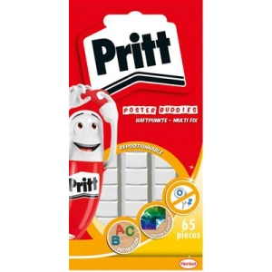 Masa mocująca PRITT ON&OFF 65szt. 35g biała-680747