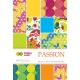 Blok kreatywny zeszyt papierów HAPPY COLOR Deco A4 170g. - passion