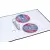Koszulki DONAU A4 na CD/DVD 160mic. 1szt.-207089