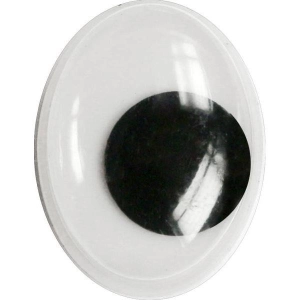 Oczy ruchome TITANUM owalne 15x20mm op.20 307630-208402
