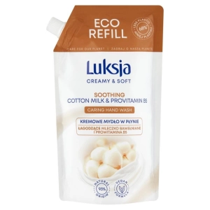 Mydło w płynie LUKSJA zapas 400ml. - bawełna