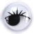 Oczy ruchome TITANUM 15mm czarne rzęsy op.24 340183-208386