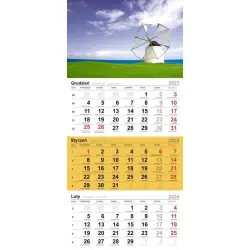 Kalendarz trójdzielny MiP 2024r. (H) T-106T-02