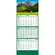 Kalendarz trójdzielny MiP 2024r. T-105T-03 - Alpy