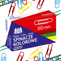 Spinacz GRAND 50mm op.50 kolorowy