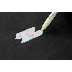 Pisak do kaligrafii PENTEL milky brush XGFH-PGX - żółty-210349