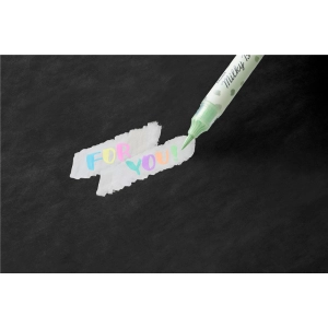 Pisak do kaligrafii PENTEL milky brush XGFH-PKX - seledynowy-210356