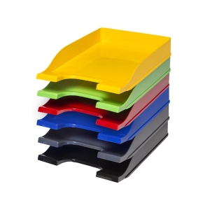 Półka szuflada na dokumenty BANTEX COLORS zielona 400050168-210486