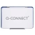 Poduszka do stempli Q-CONNECT 110x70mm metalowa z tuszem - niebieska-210879