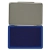 Poduszka do stempli Q-CONNECT 110x70mm metalowa z tuszem - niebieska-210880