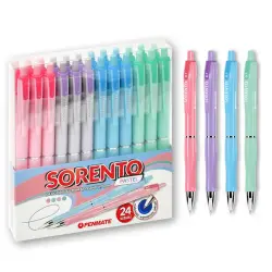 Długopis PENMATE SORENTO - pastelowe kolory mix TT8307
