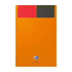 Blok biurowy OXFORD Notepad A4 80k. = żółte kartki-315163