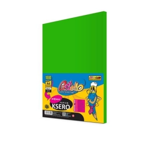 Papier xero kolor PASTELLO A4 80g. INTENSYWNY op.100 - zielony IT230