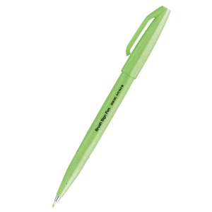Pisak do kaligrafii PENTEL SES15 Brush Pen Zestaw FLUO świeci w UV op.5-211560