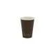 Kubek papierowy CAFFE 180ml op.100 - brązowy