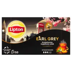 Herbata LIPTON Earl Grey op.50 torebek