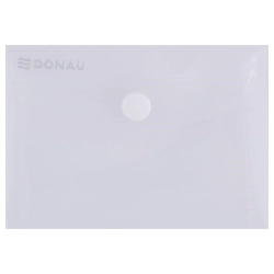 Teczka na zatrzask DONAU A7 - transparentna-616986