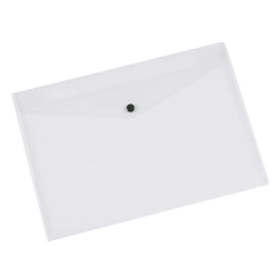 Teczka na zatrzask Q-CONNECT A3 transparentna-616888