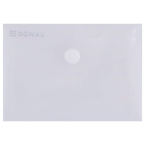 Teczka na zatrzask DONAU A7 - transparentna-616986