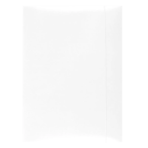 Teczka z gumką OFFICE PRODUCTS A4 - biała-616737
