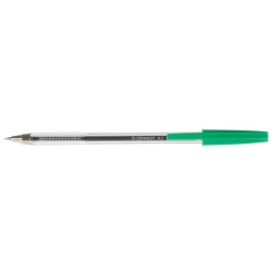 Długopis Q-CONNECT z wym. wkładem 0,7mm zielony-618063
