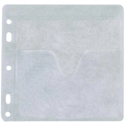 Koperty na CD/DVD Q-CONNECT do wpinania 40szt. białe-621263
