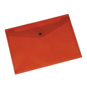 Teczka na zatrzask Q-CONNECT A4 - czerwona-616553