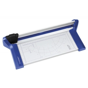 Gilotyna trymer Q-CONNECT A4 dł. cięcia 31cm niebiesko-srebrna