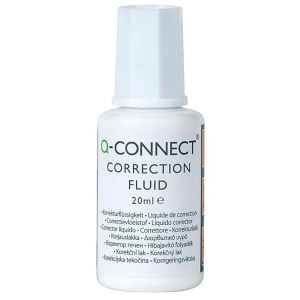 Korektor Q-CONNECT z pędzelkiem 20ml. KF10507-618669