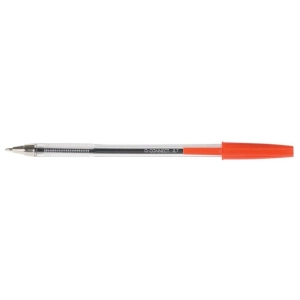 Długopis Q-CONNECT z wym. wkładem 0,7mm czerwony-618065