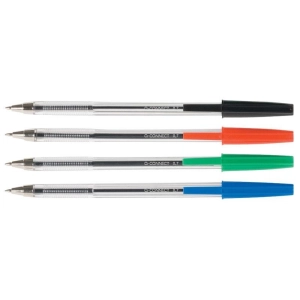 Długopis Q-CONNECT z wym. wkładem 0,7mm czerwony-214863