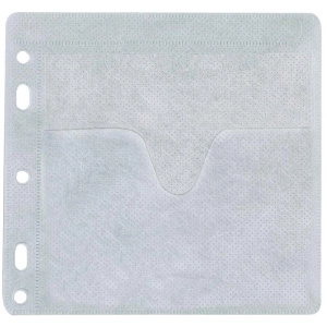 Koperty na CD/DVD Q-CONNECT do wpinania 40szt. białe-621263