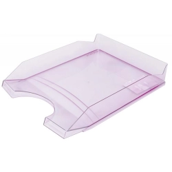 Szufladka na biurko OFFICE PRODUCTS A4 transp. fioletowa-615862
