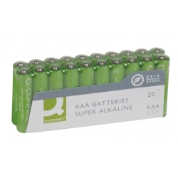 Baterie Q-CONNECT super-alkaliczne  AAA, LR03, 1,5V, 20szt.-620363
