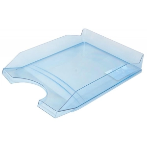 Szufladka na biurko OFFICE PRODUCTS A4 transp. niebieska-615850